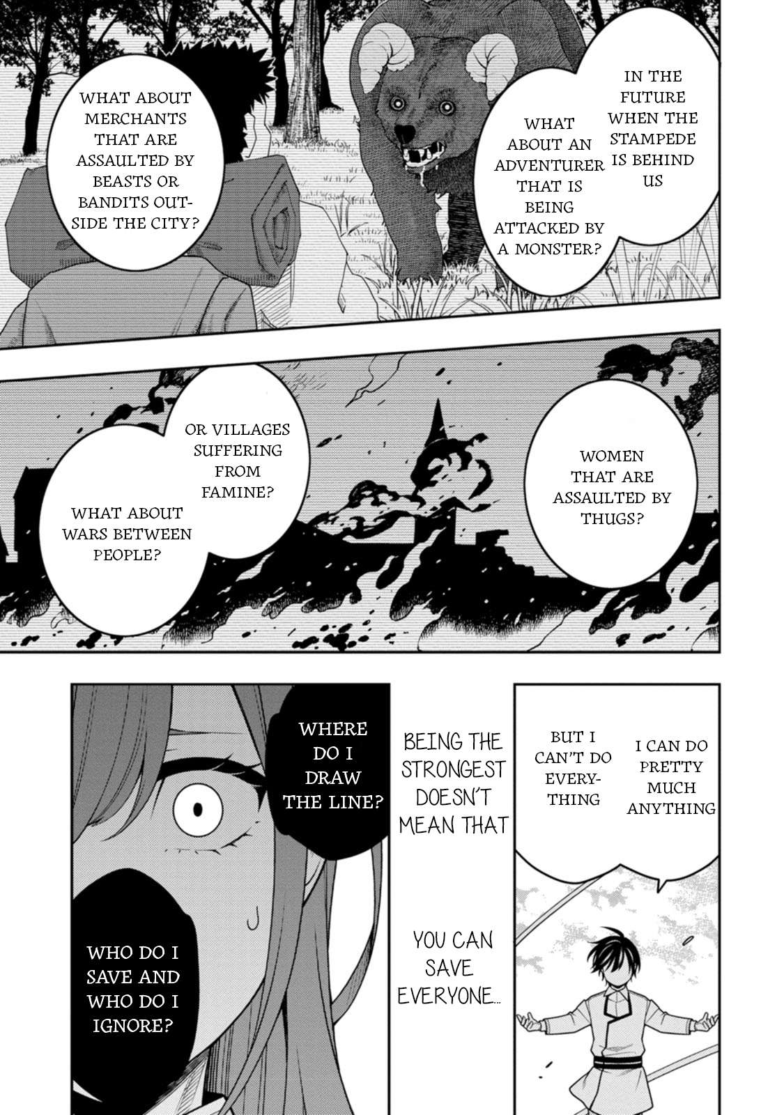 Saikyou Onmyouji no Isekai Tenseiki ~Geboku no Youkaidomo ni Kurabete Monster ga Yowaisugirundaga~ Chapter 38 9